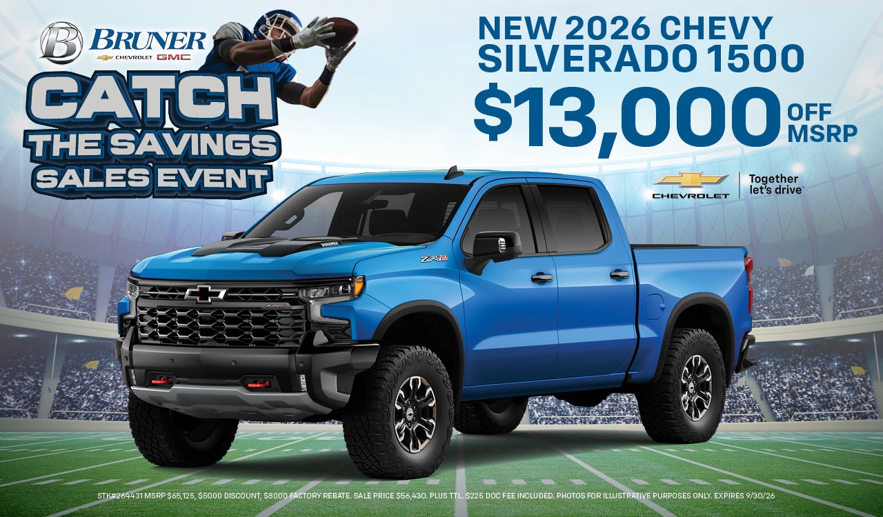 New 2026 Silverado 1500